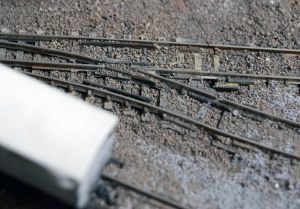 Make model train points look better