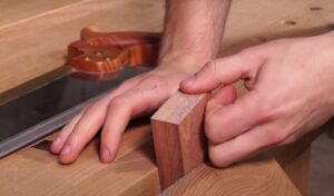 Wood work joints for model railway baseboards